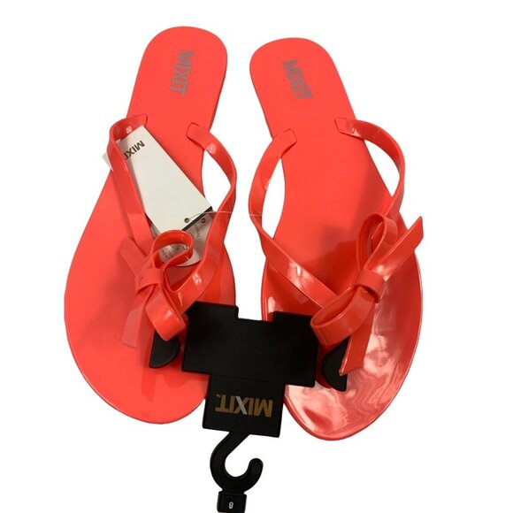 Mix It Women's Neon Flip Flops - Picture 1 of 2